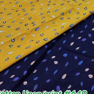Cotton Linen Print No. 3